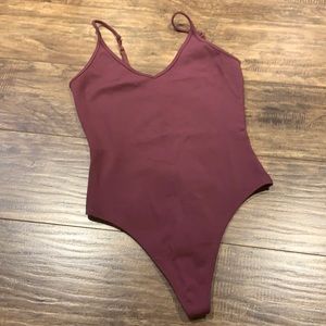 Sunday Best maroon bodysuit